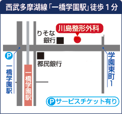 小平市 一橋学園 整形外科
